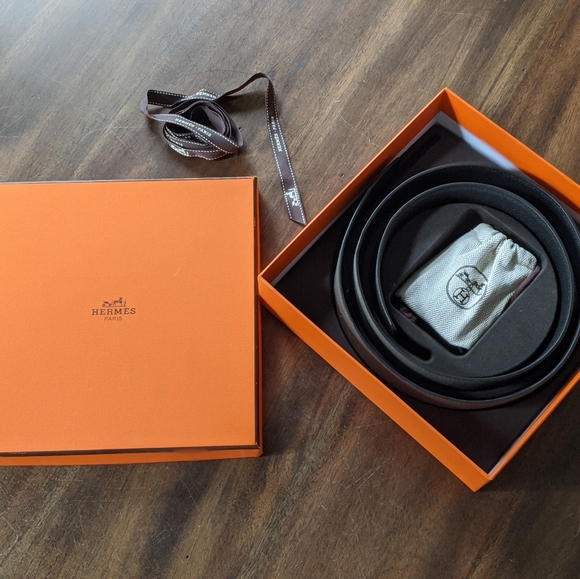 💯 Authentic Men's Hermes Constance Belt - Picture 3 of 7